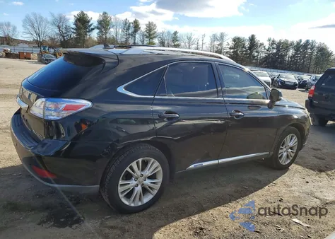 2011 Lexus Rx 450H из США, поврежденный, VIN JTJBC1BA8B2418225